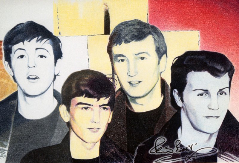 Simply The Best (and drawing signed by Pete Best).jpg - Sold